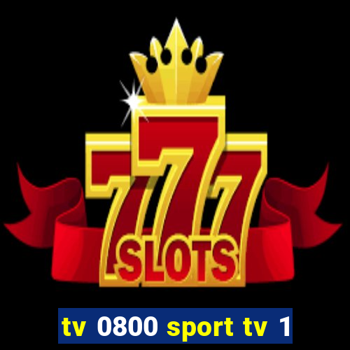 tv 0800 sport tv 1